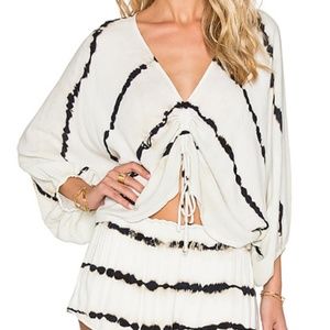 Blue Life Monarch Blouse - Boho Batik